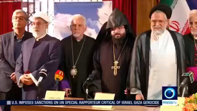 Image for the Tweet beginning: Leaders of Iranian minority groups